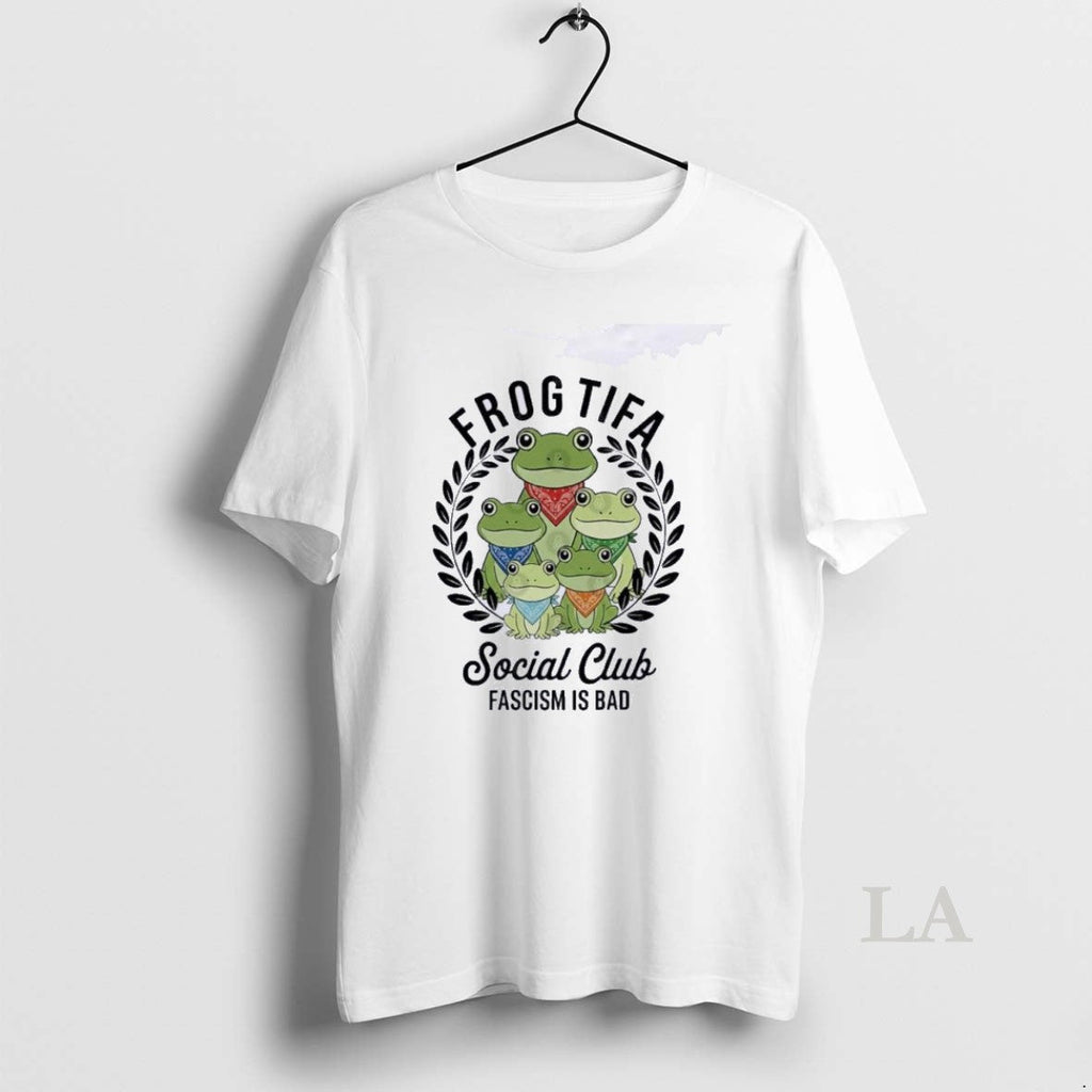 Original Portland Frog Frogtifa Social Club - Adult & Kids T-Shirts, Sweatshirts & Hoodies apparel design preview 1