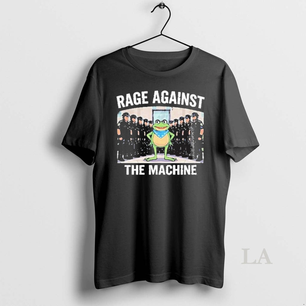 Original Portland Frog Protest Anti Ice Fascism Trump - Adult & Kids T-Shirts, Sweatshirts & Hoodies apparel design preview 1