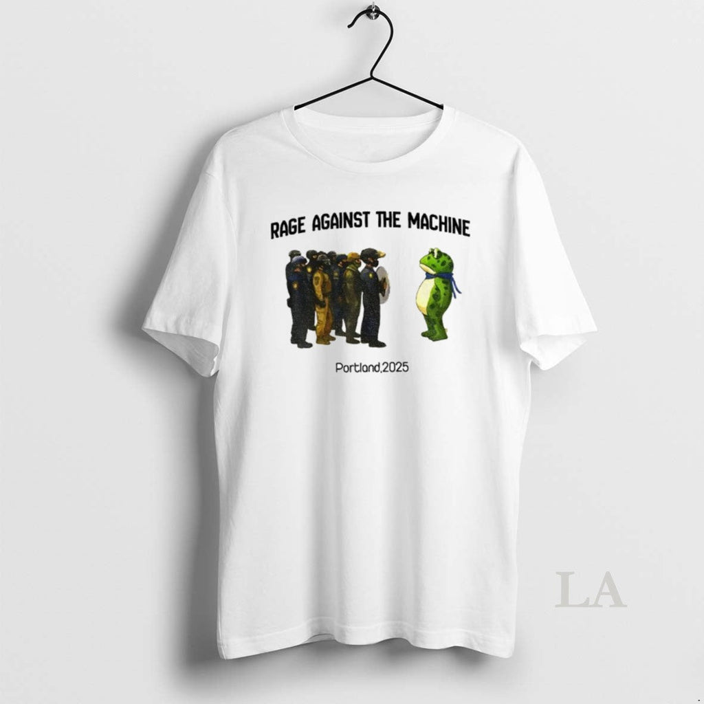 Original Portland Frog Protest Resist Anti Ice Trump - Adult & Kids T-Shirts, Sweatshirts & Hoodies apparel design preview 1