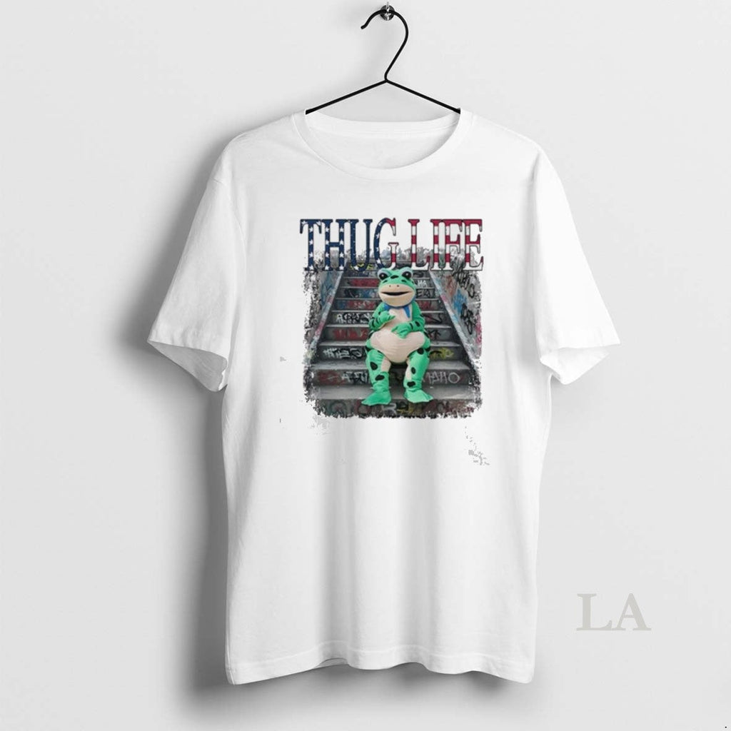 Original Portland Frog Protest Thug Life Usa - Adult & Kids T-Shirts, Sweatshirts & Hoodies apparel design preview 1