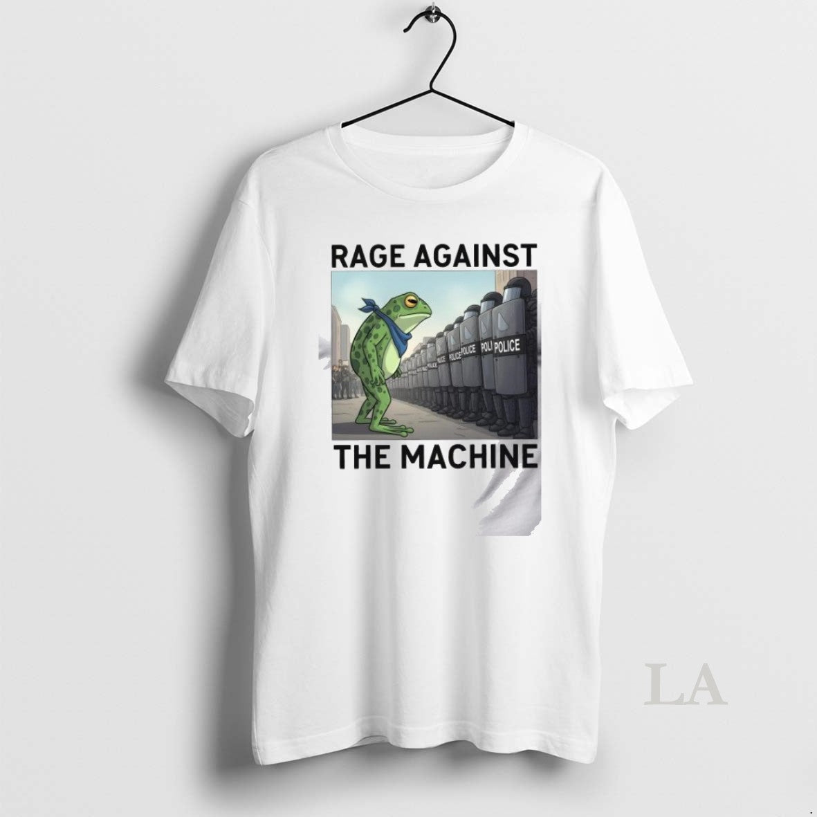 Original Portland Frog Rage Against The Machine - Adult & Kids T-Shirts, Sweatshirts & Hoodies apparel design preview 1