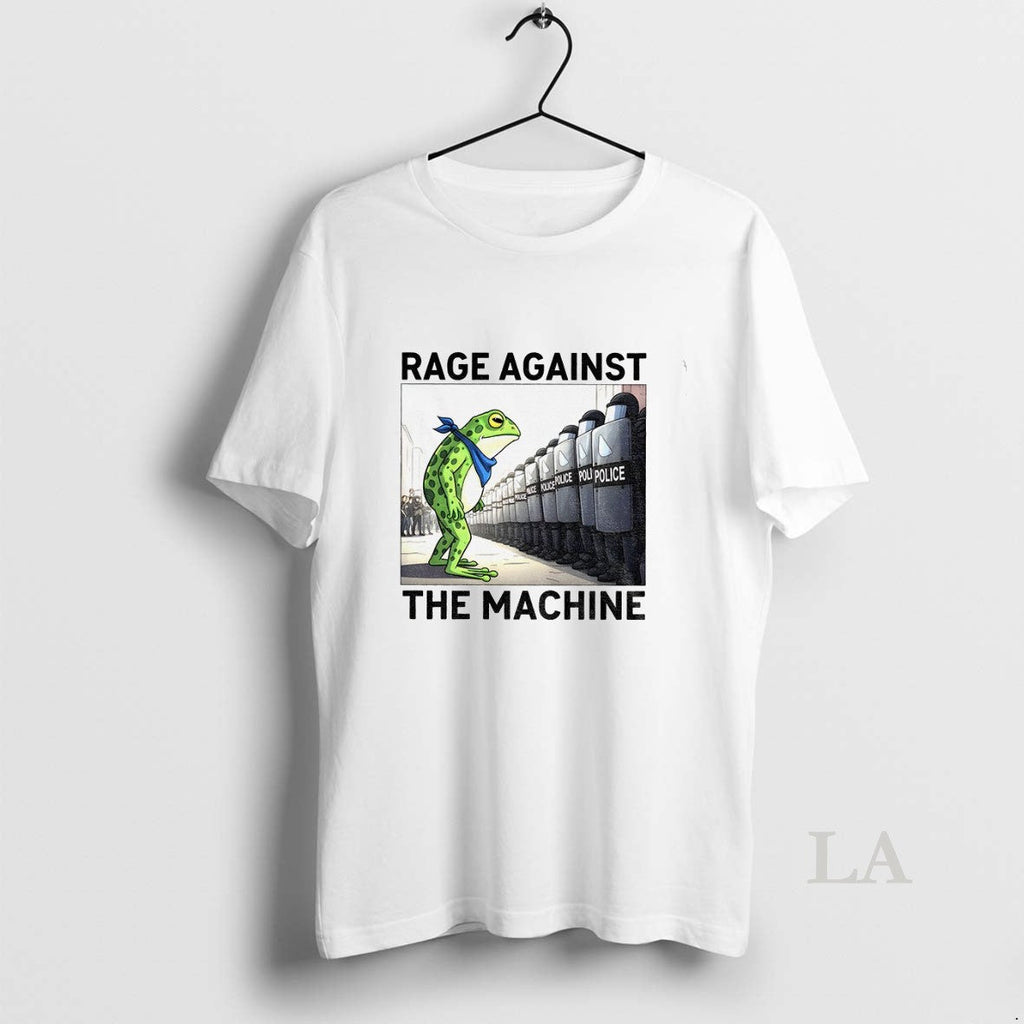 Original Portland Frog Rage Against The Machine - Adult & Kids T-Shirts, Sweatshirts & Hoodies apparel design preview 1