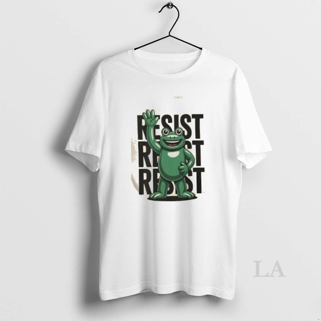Original Portland Frog Resist Abolish Ice Activist - Adult & Kids T-Shirts, Sweatshirts & Hoodies apparel design preview 1