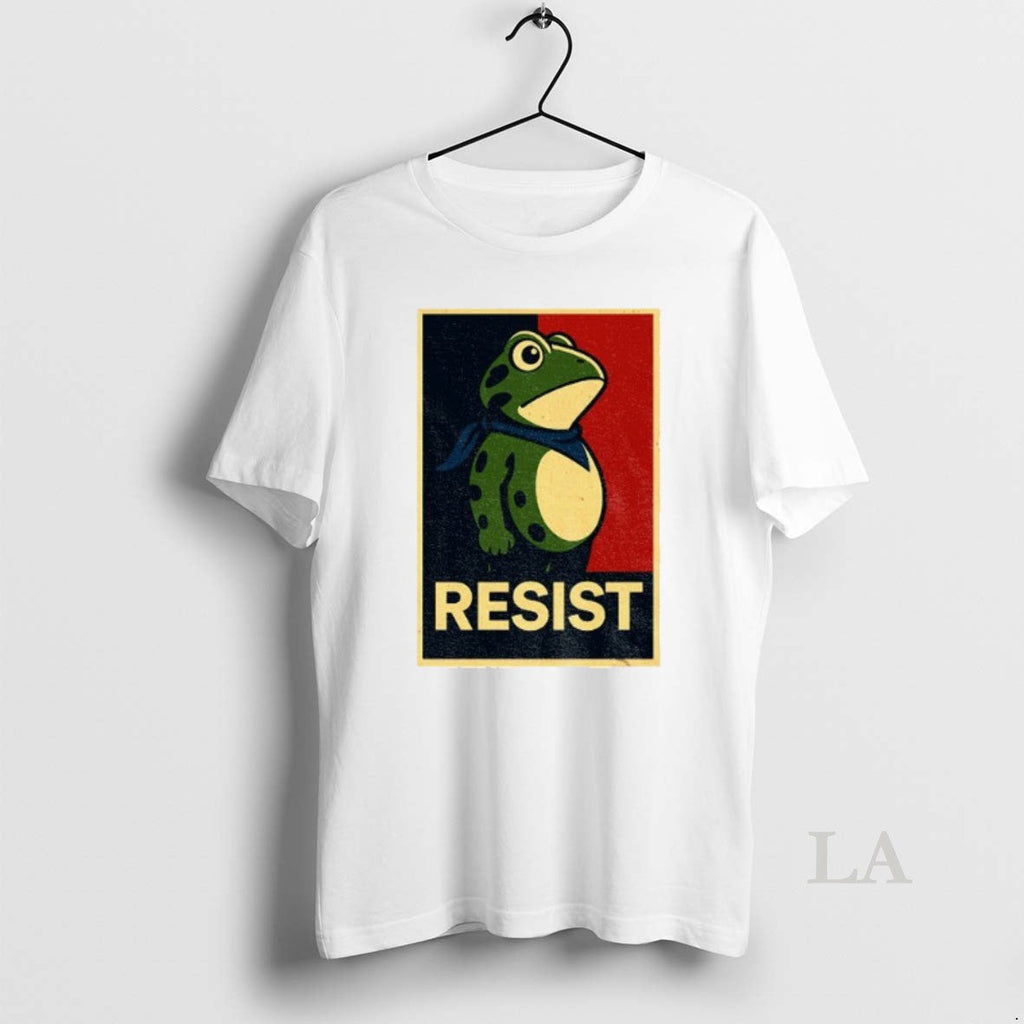 Original Portland Frog Resist Anti Fascism Political - Adult & Kids T-Shirts, Sweatshirts & Hoodies apparel design preview 1