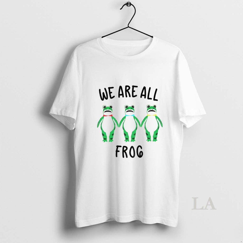 Original Portland Frog We Are All Abolish Ice Anti - Adult & Kids T-Shirts, Sweatshirts & Hoodies apparel design preview 1