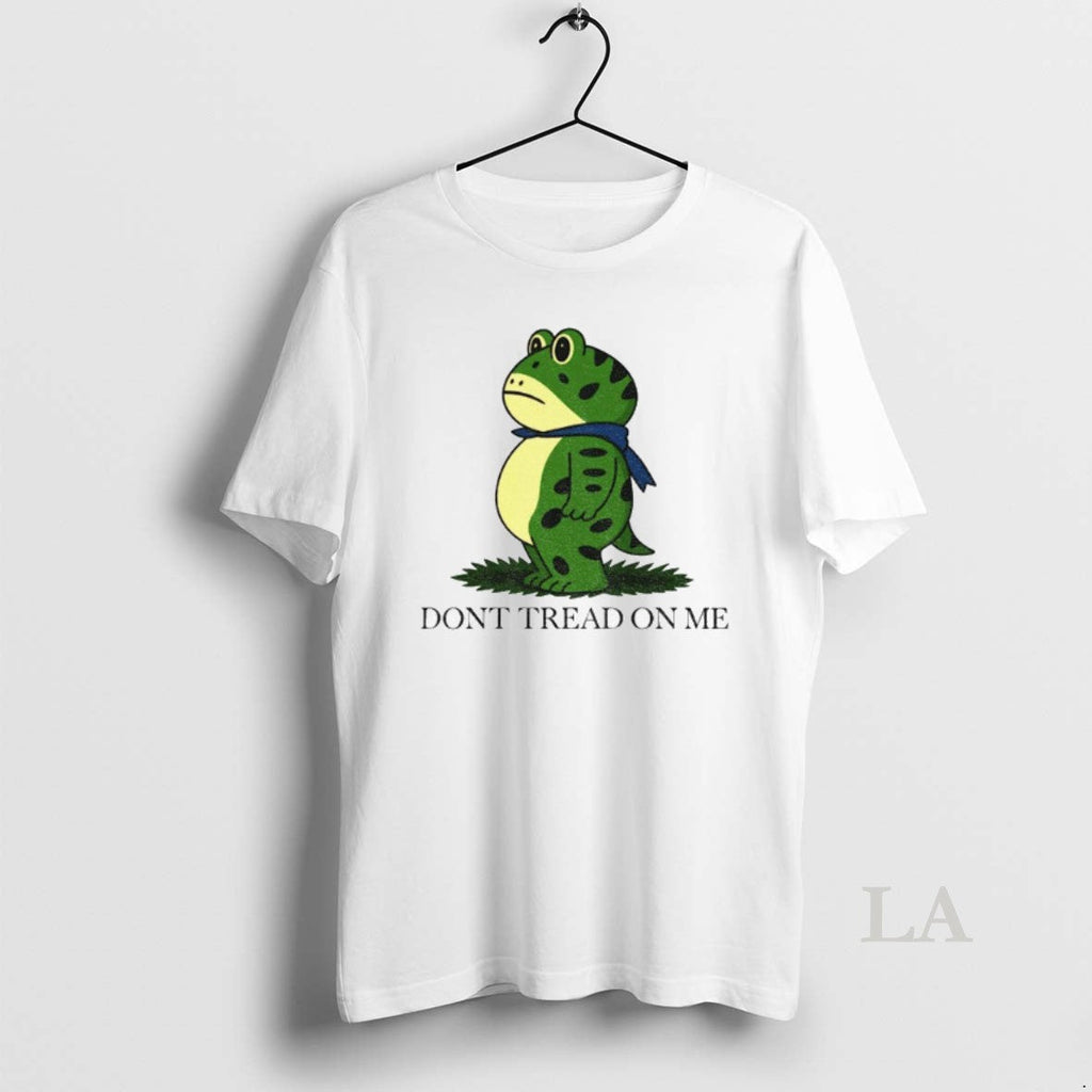 Original Portland Frog Dont Tread On Me Funny Protest - Adult & Kids T-Shirts, Sweatshirts & Hoodies apparel design preview 1