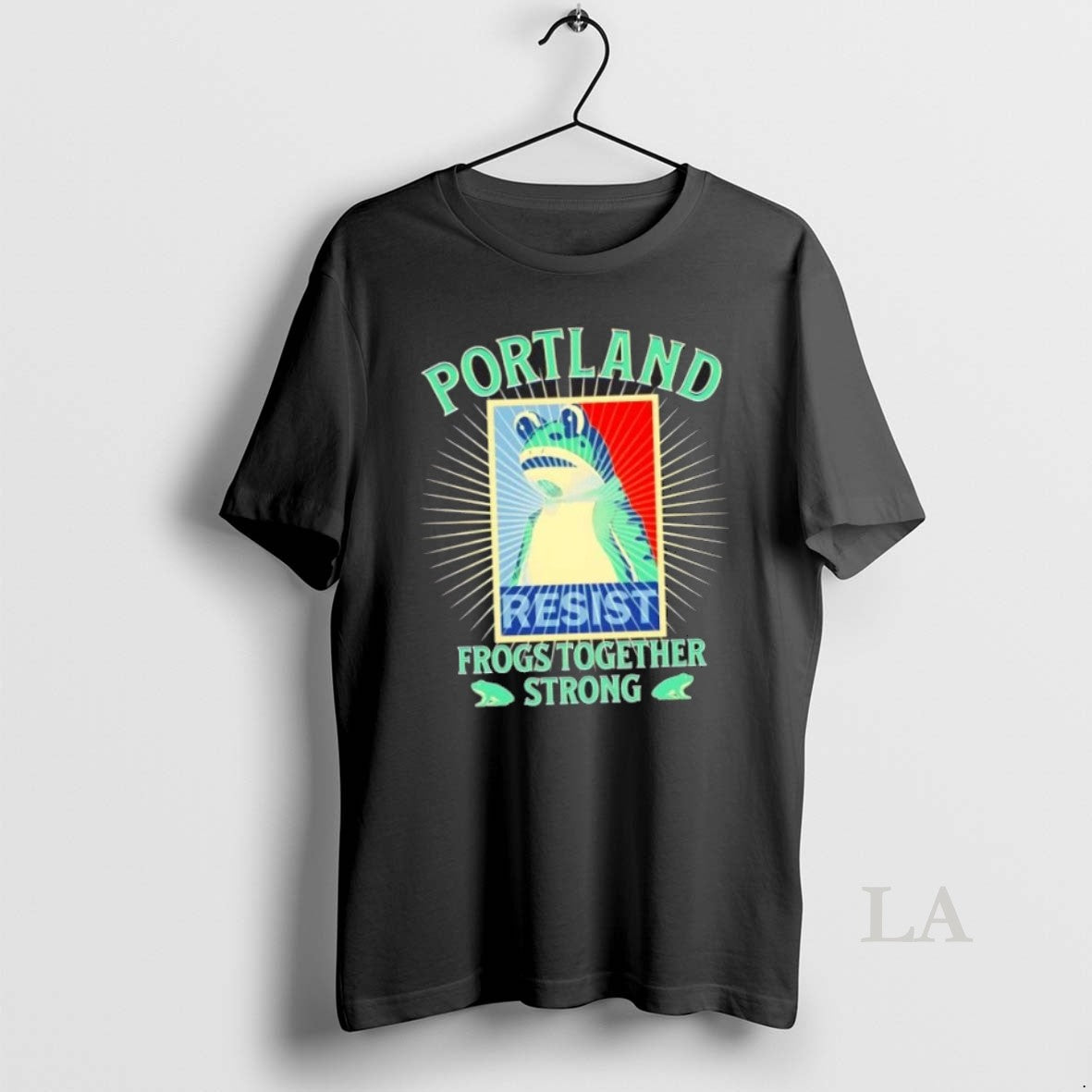 Original Portland Frogs Together Strong Retro - Adult & Kids T-Shirts, Sweatshirts & Hoodies apparel design preview 1