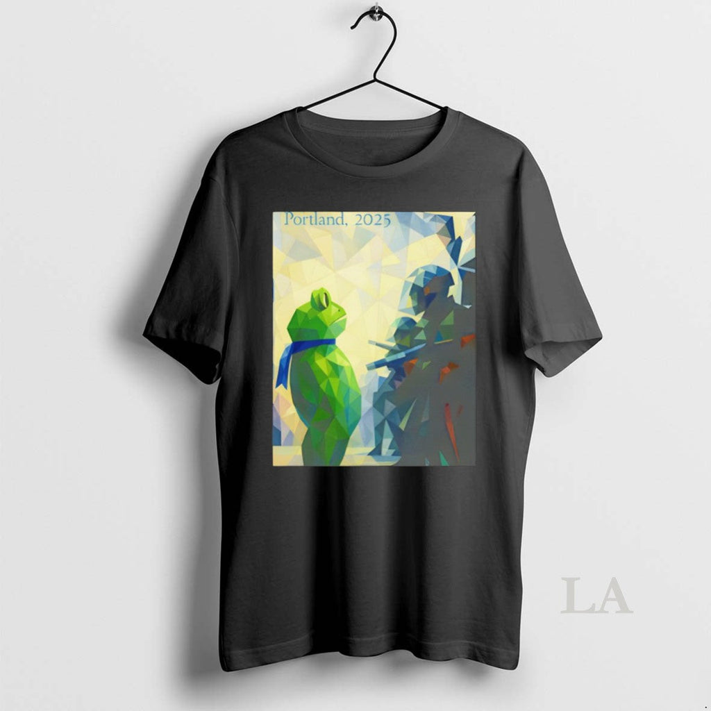 Original Portland Freedom Frog Ice Anti Trump - Adult & Kids T-Shirts, Sweatshirts & Hoodies apparel design preview 1