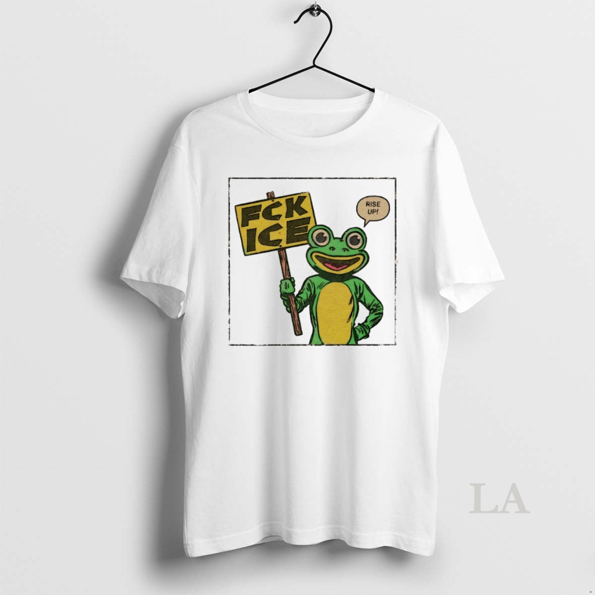 Original Portland Frog Fuck Ice Rise Up - Adult & Kids T-Shirts, Sweatshirts & Hoodies apparel design preview 1