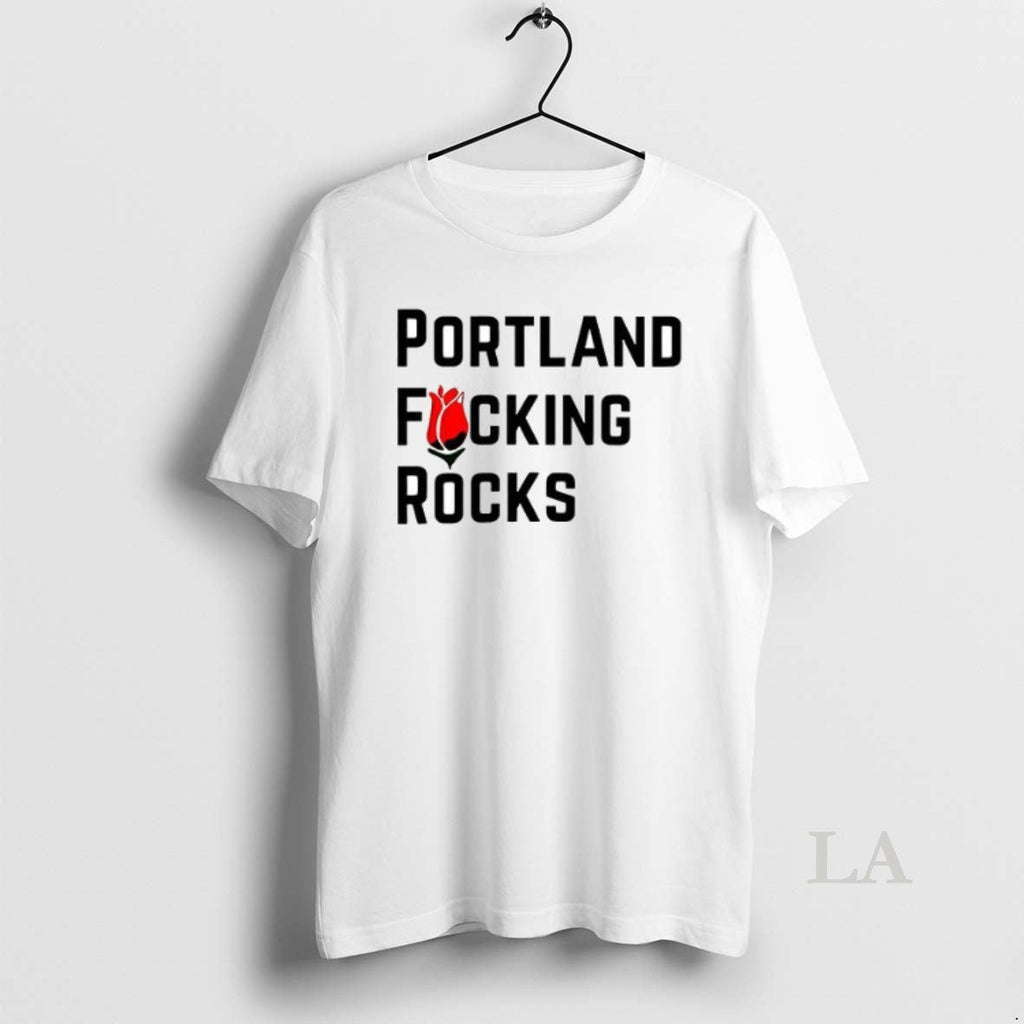 Original Portland Fucking Rocks Ceramic And Classic - Adult & Kids T-Shirts, Sweatshirts & Hoodies apparel design preview 1