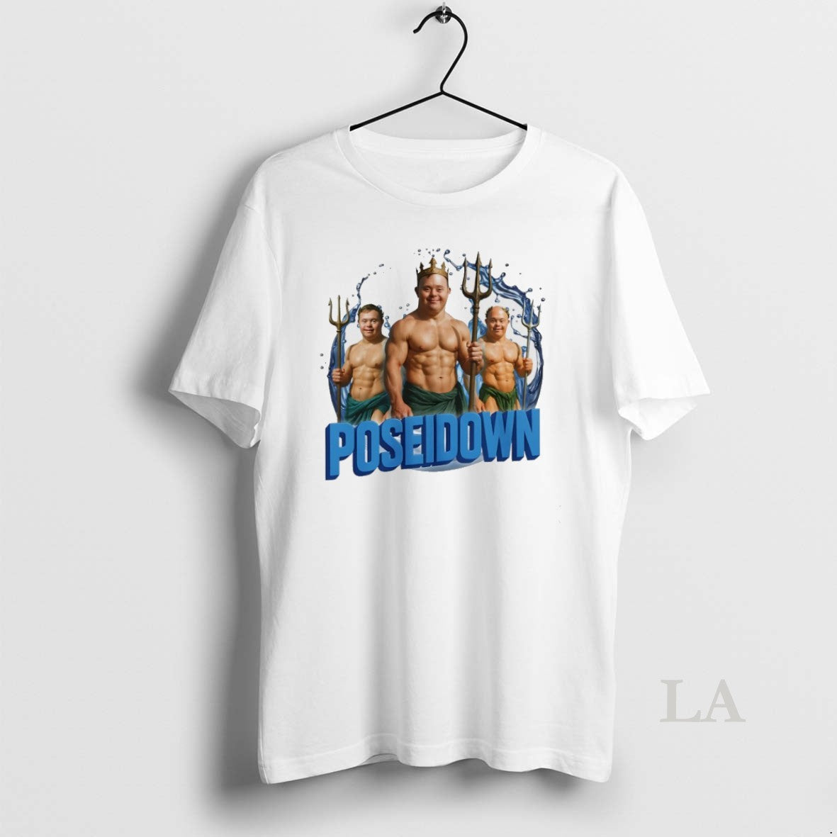 Original Poseidown Down Syndrome Trident - Adult & Kids T-Shirts, Sweatshirts & Hoodies apparel design preview 1