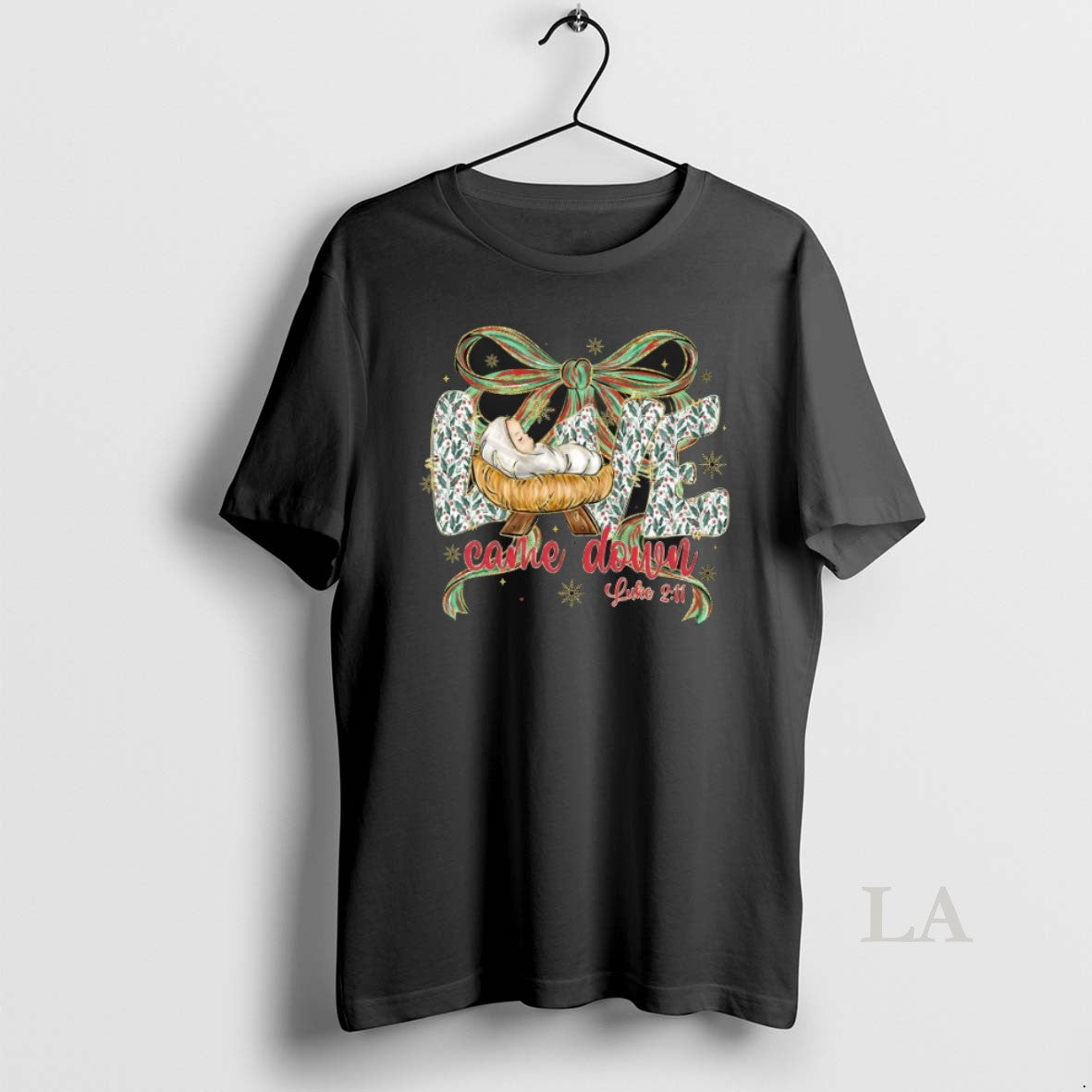 Original Preppy Christian Christmas Baby Jesus - Adult & Kids T-Shirts, Sweatshirts & Hoodies apparel design preview 1