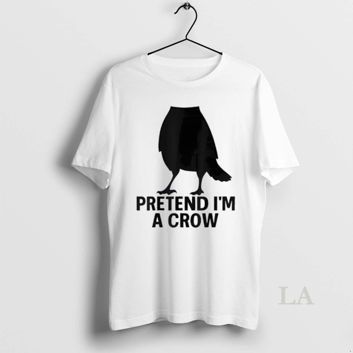 Original Pretend Im A Crow Funny Halloween Costume - Adult & Kids T-Shirts, Sweatshirts & Hoodies apparel design preview 1