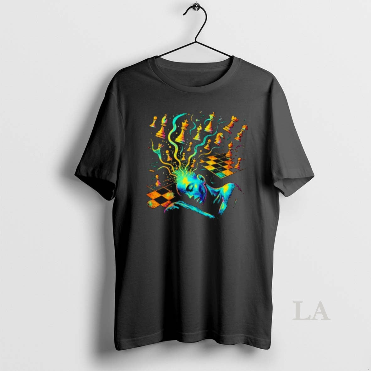 Original Psychedelic Chess Dream - Adult & Kids T-Shirts, Sweatshirts & Hoodies apparel design preview 1