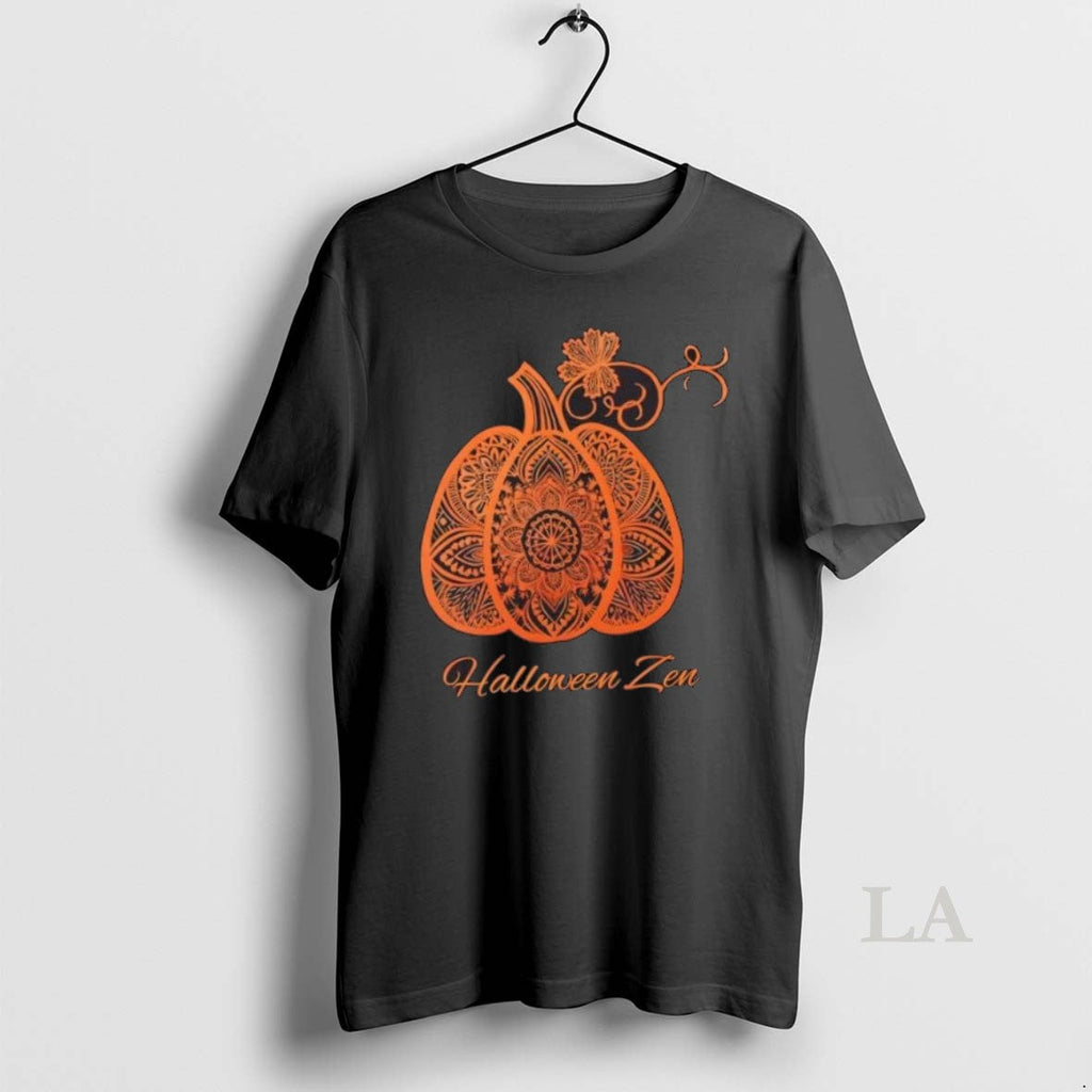 Original Pumpkin Halloween Zen - Adult & Kids T-Shirts, Sweatshirts & Hoodies apparel design preview 1