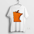 Original Pumpkin Arrange Minnesota State Halloween - Adult & Kids T-Shirts, Sweatshirts & Hoodies apparel design preview 1