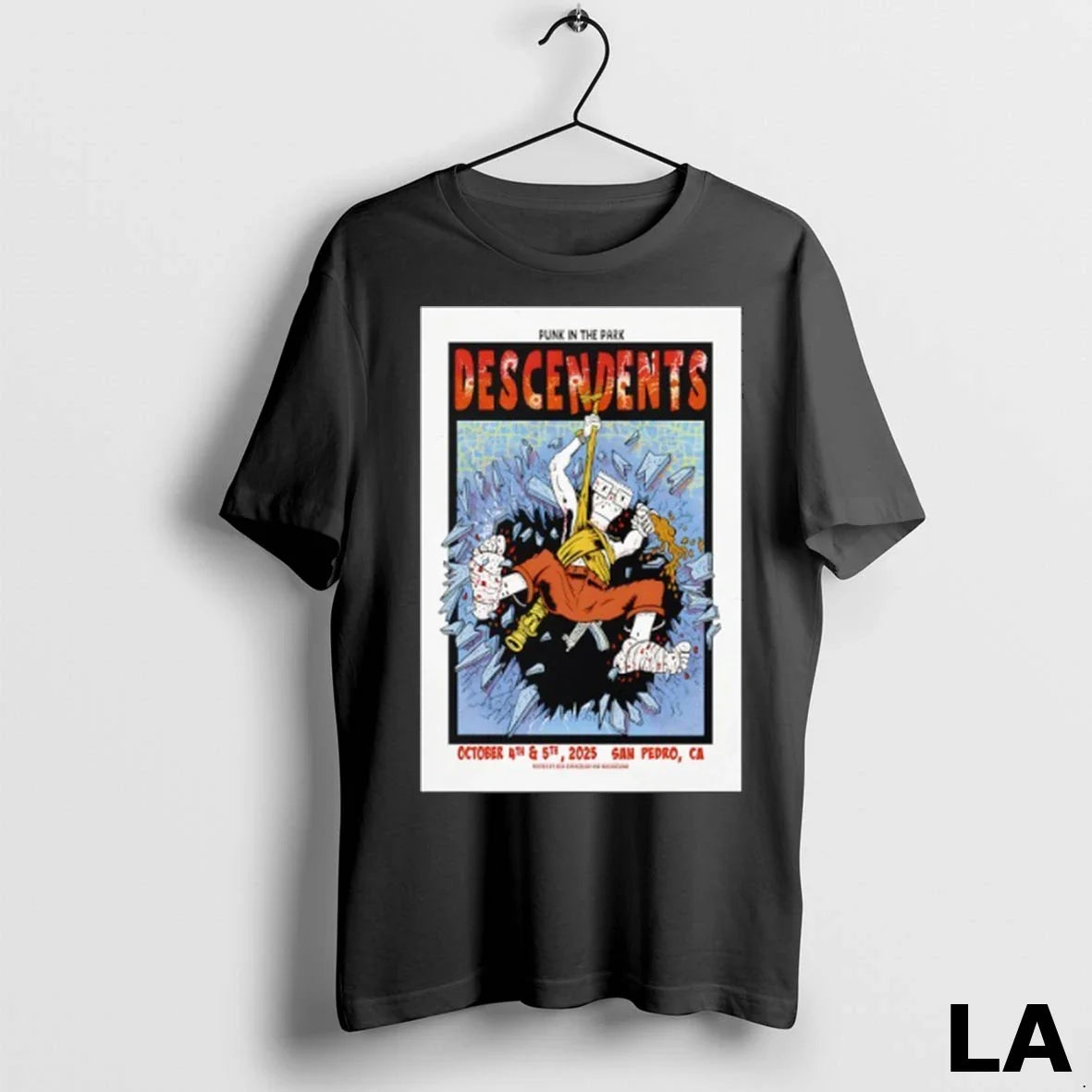 Original Punk In The Park Descendents 10 4 5 2025 San - Adult & Kids T-Shirts, Sweatshirts & Hoodies apparel design preview 1