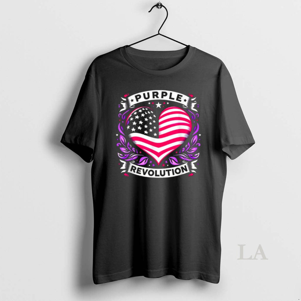Original Purple Revolution Blue Dems Red Reps Coming - Adult & Kids T-Shirts, Sweatshirts & Hoodies apparel design preview 1