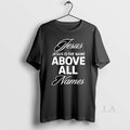Original Qb Justin Fields Wearing Jesus Is The Name - Adult & Kids T-Shirts, Sweatshirts & Hoodies apparel design preview 1