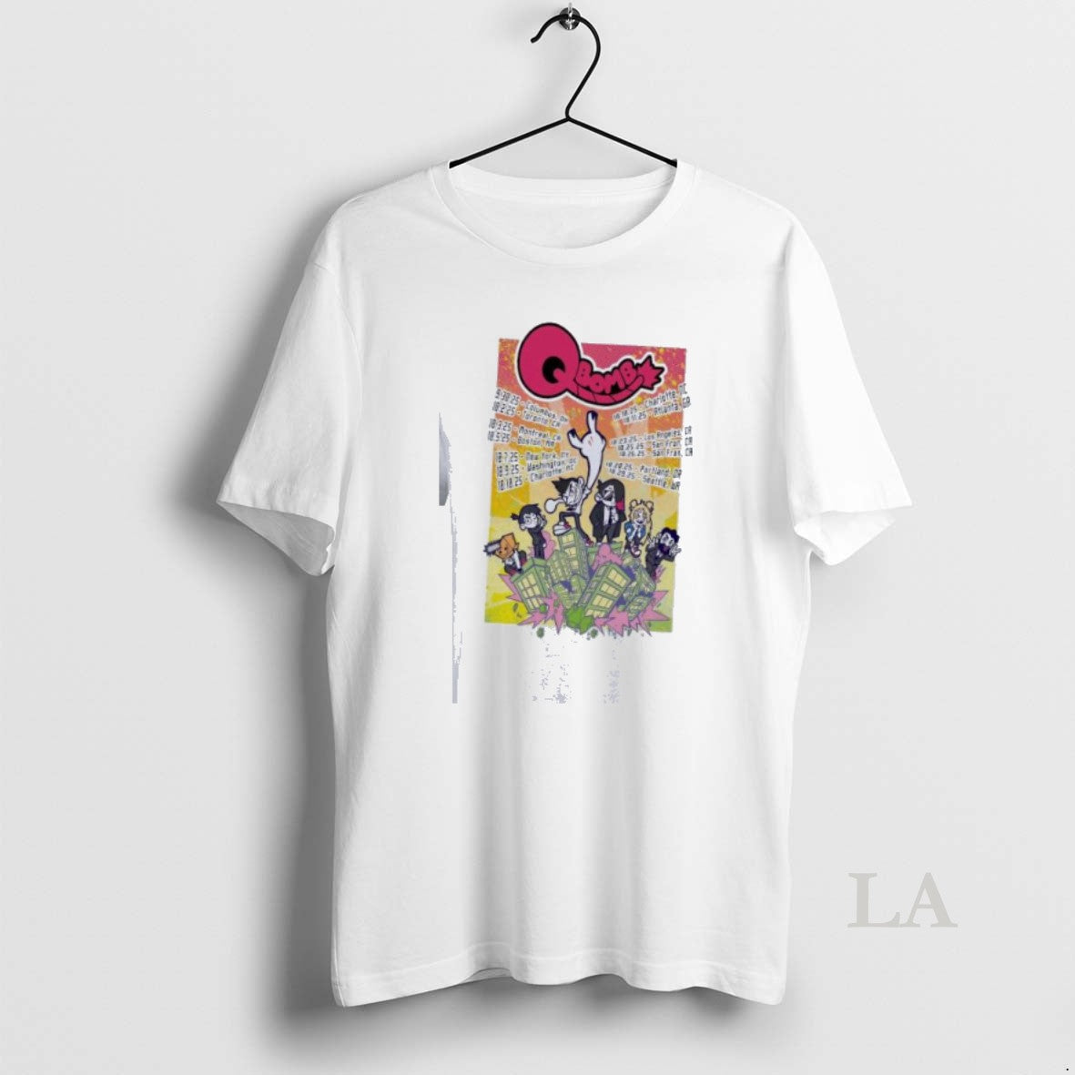 Original Qbomb Tour 2025 - Adult & Kids T-Shirts, Sweatshirts & Hoodies apparel design preview 1