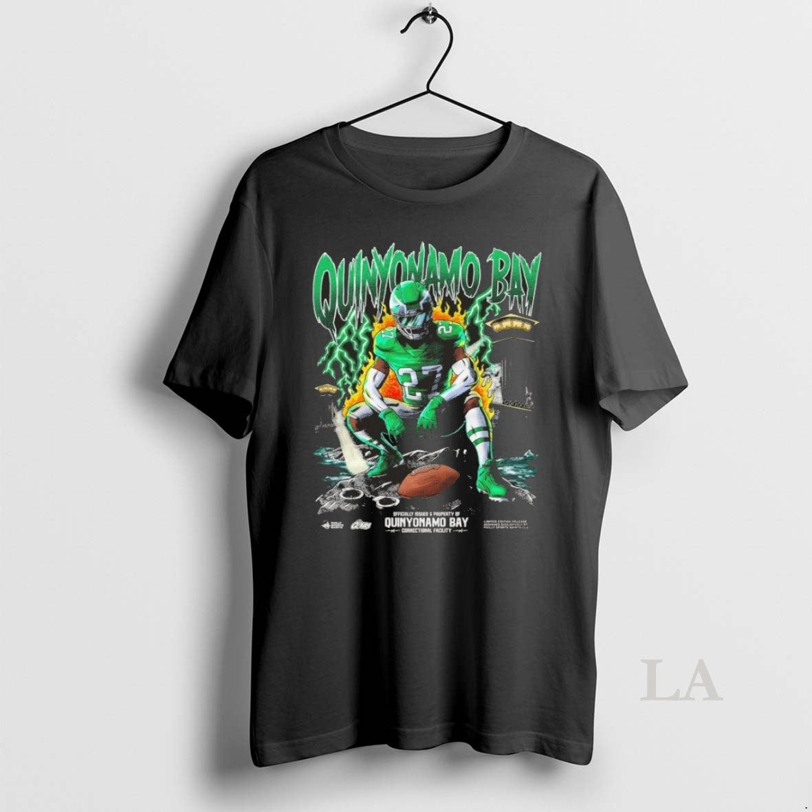 Original Quinyonamo Bay Jalen Hurts Wear Part 2 - Adult & Kids T-Shirts, Sweatshirts & Hoodies apparel design preview 1