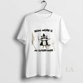 Original Raccoon Wizard Being Weird Is My Superpower - Adult & Kids T-Shirts, Sweatshirts & Hoodies apparel design preview 1