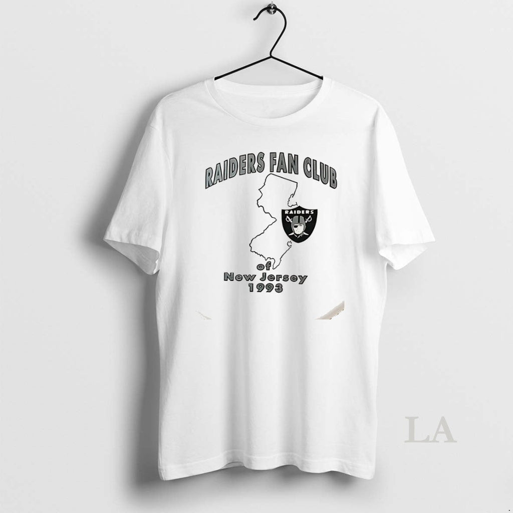Original Raiders Fan Club Of New Jersey 1993 Vintage - Adult & Kids T-Shirts, Sweatshirts & Hoodies apparel design preview 1