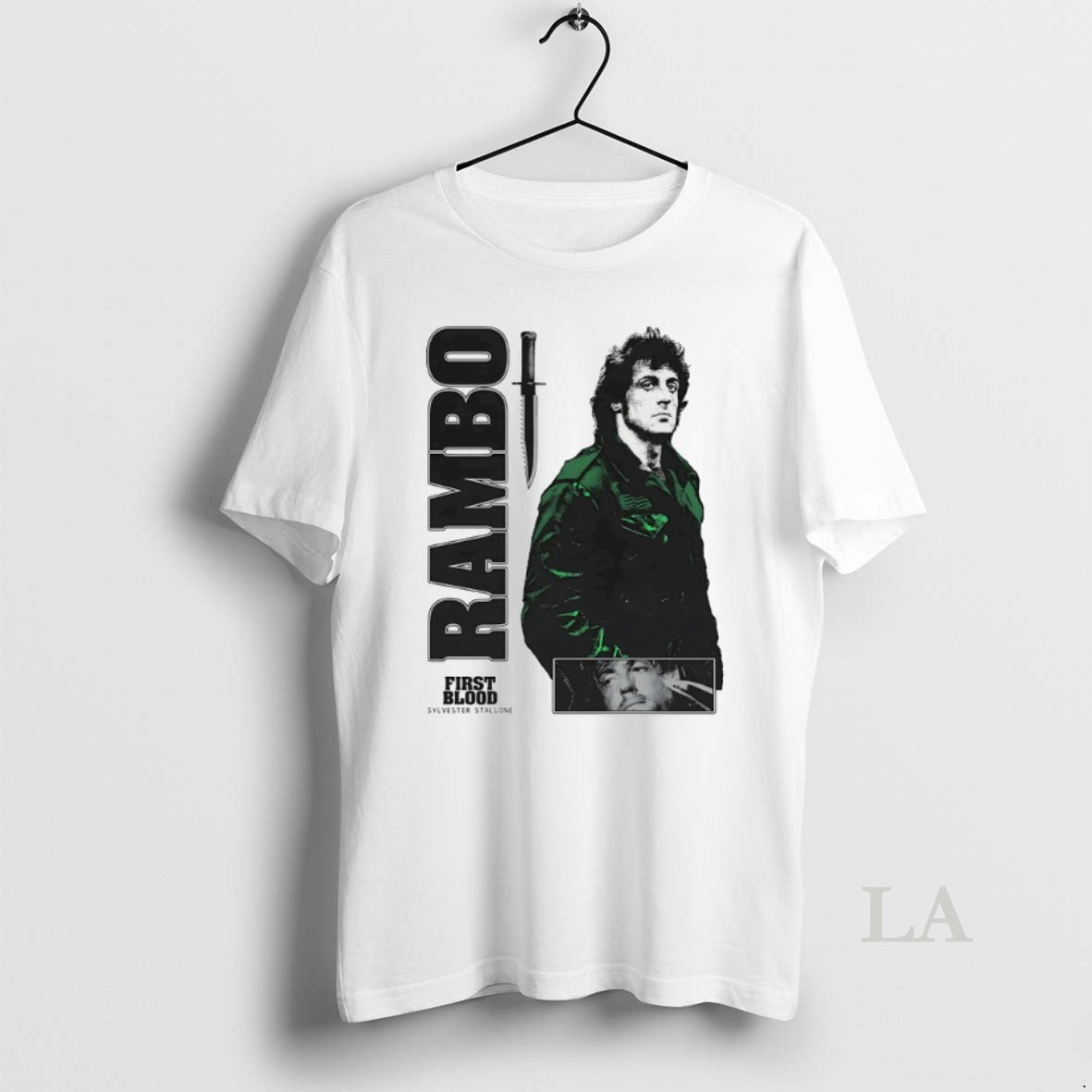 Original Rambo First Blood Sylvester Stallone - Adult & Kids T-Shirts, Sweatshirts & Hoodies apparel design preview 1