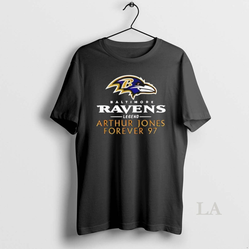 Original Ravens Legend Arthur Jones Forever 97 2 - Adult & Kids T-Shirts, Sweatshirts & Hoodies apparel design preview 1