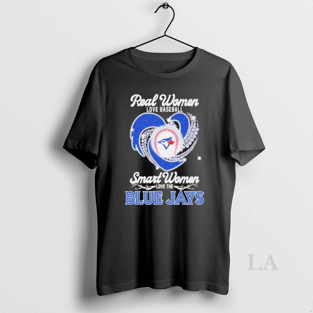 Original Real Women Love Baseball Heart Logo Smart - Adult & Kids T-Shirts, Sweatshirts & Hoodies apparel design preview 1