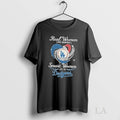 Original Real Women Love Baseball Smart The Los - Adult & Kids T-Shirts, Sweatshirts & Hoodies apparel design preview 1