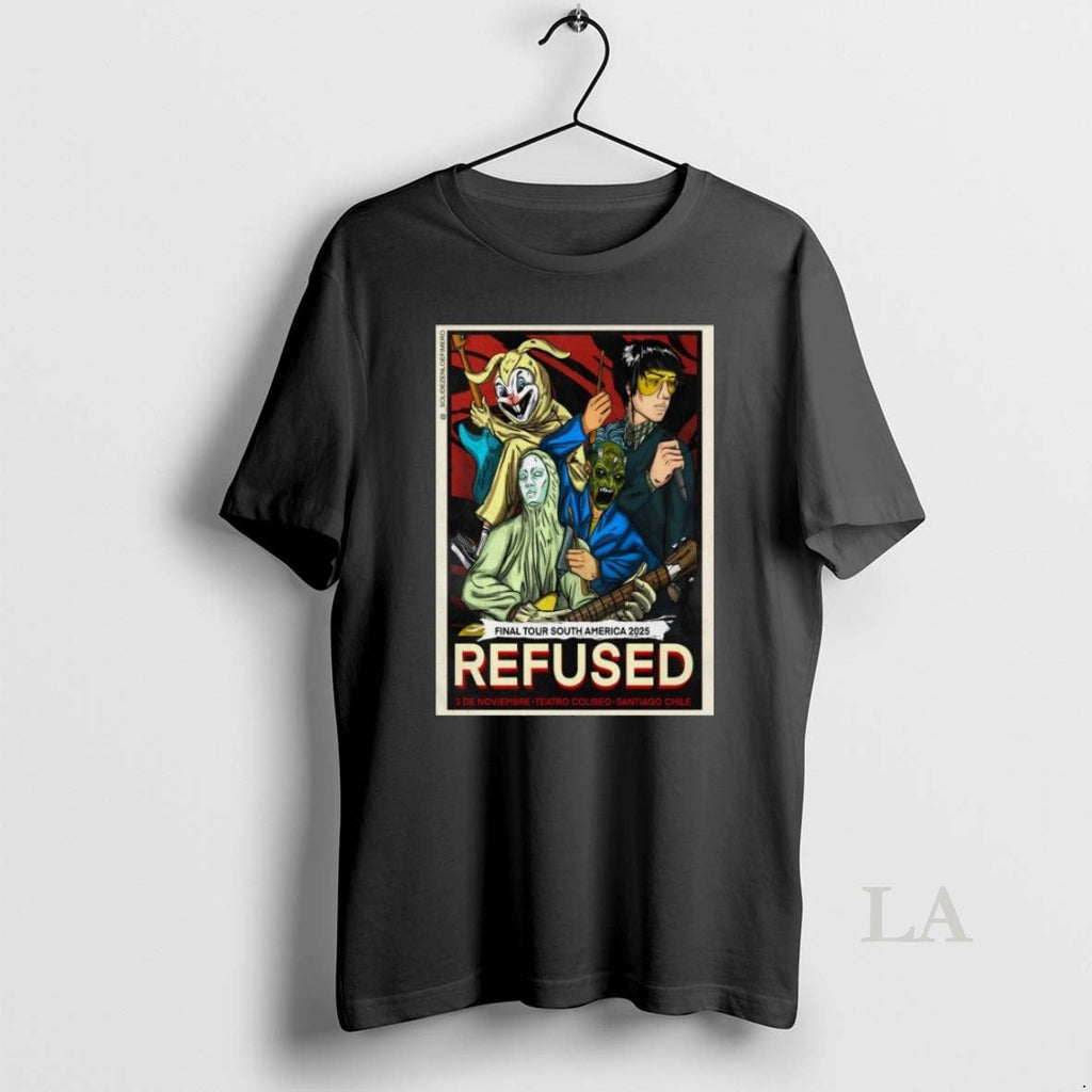 Original Refused November 3 2025 Teatro Coliseo In - Adult & Kids T-Shirts, Sweatshirts & Hoodies apparel design preview 1