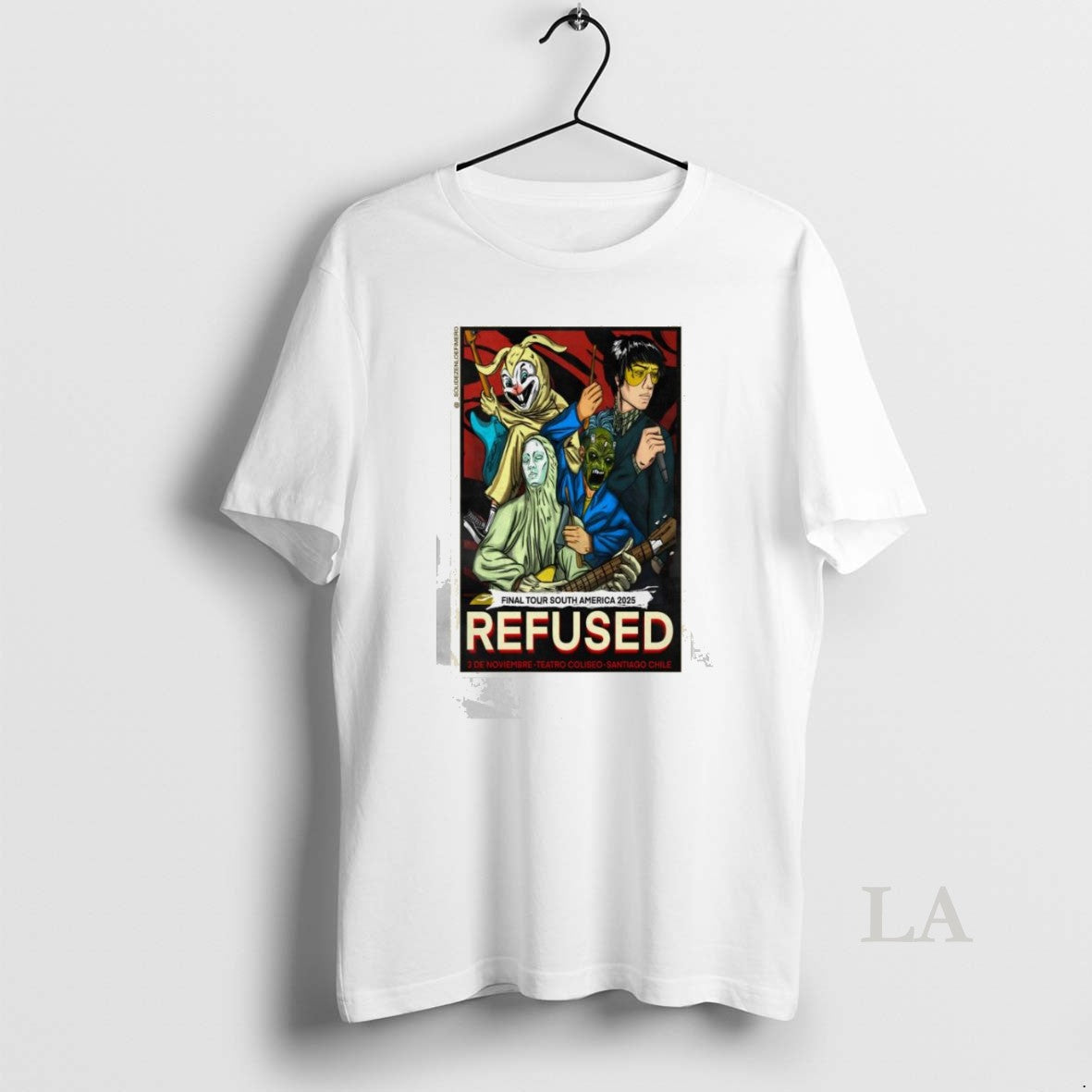 Original Refused Teatro Coliseo In Santiago Chile - Adult & Kids T-Shirts, Sweatshirts & Hoodies apparel design preview 1