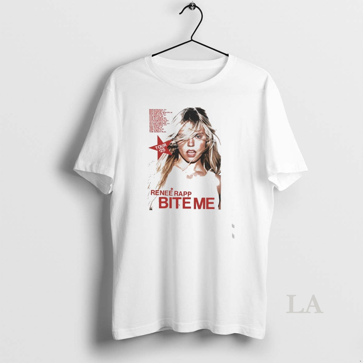 Original Renee Rapp Bite Me Tour 25 Vintage - Adult & Kids T-Shirts, Sweatshirts & Hoodies apparel design preview 1