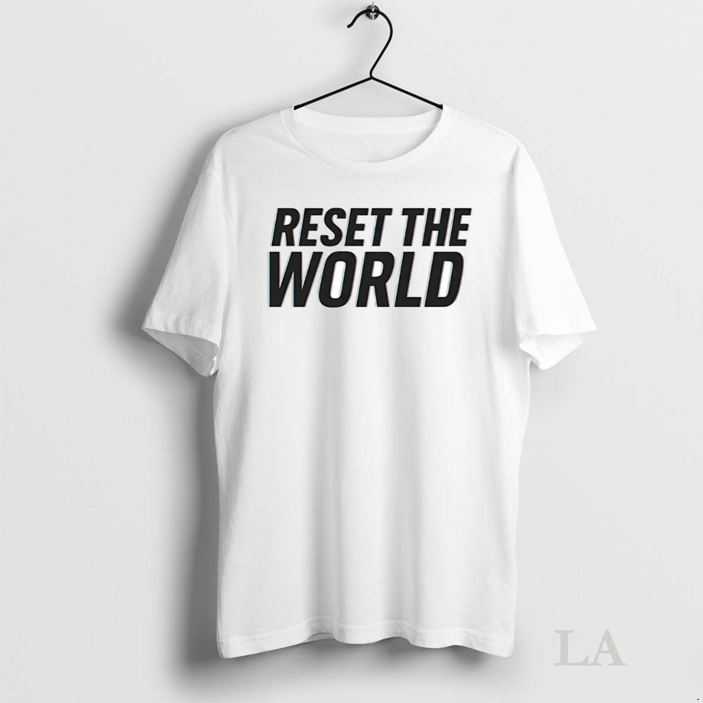 Original Reset The World - Adult & Kids T-Shirts, Sweatshirts & Hoodies apparel design preview 1