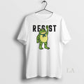 Original Resist Frog Freedom - Adult & Kids T-Shirts, Sweatshirts & Hoodies apparel design preview 1