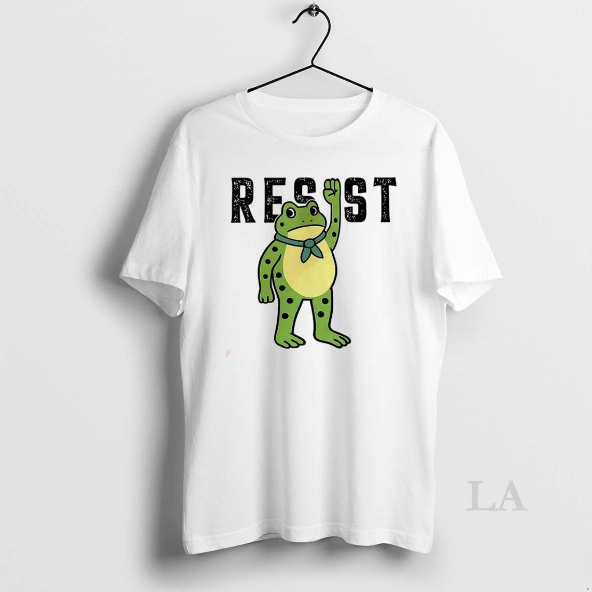 Original Resist Frog Freedom - Adult & Kids T-Shirts, Sweatshirts & Hoodies apparel design preview 1