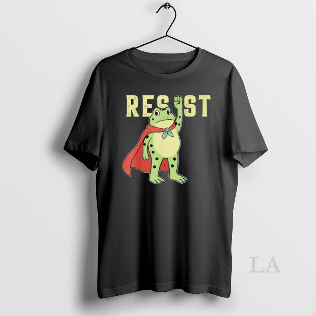 Original Resist Frog Portland Protest - Adult & Kids T-Shirts, Sweatshirts & Hoodies apparel design preview 1