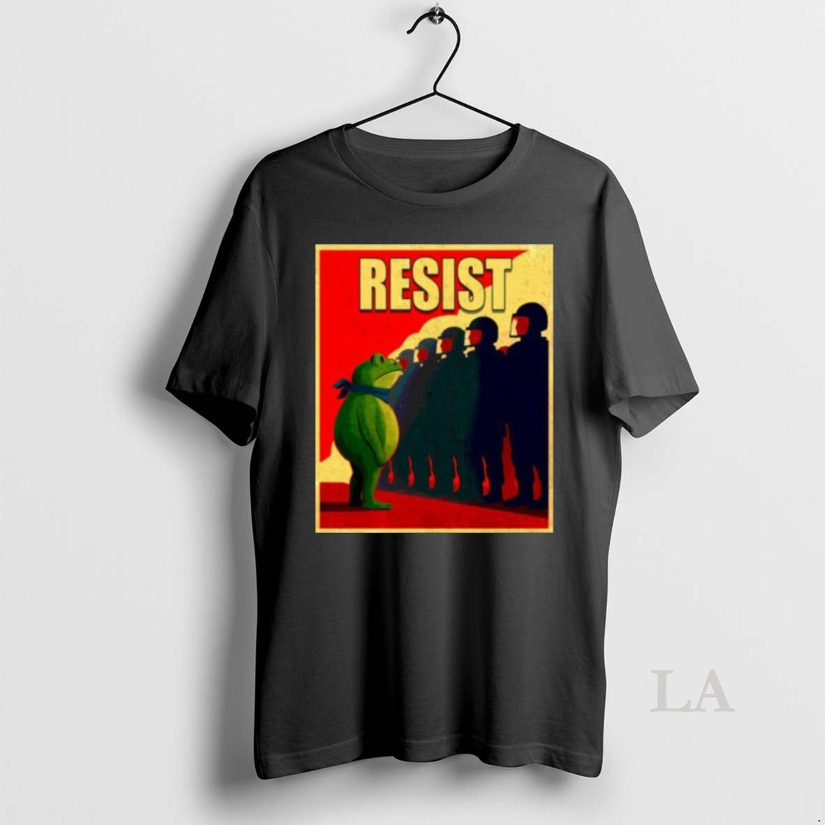 Original Resist Portland Frog Protest Funny - Adult & Kids T-Shirts, Sweatshirts & Hoodies apparel design preview 1