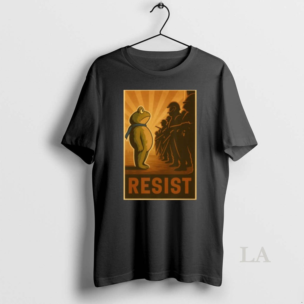 Original Resist Portland Frog Protest For Men And - Adult & Kids T-Shirts, Sweatshirts & Hoodies apparel design preview 1