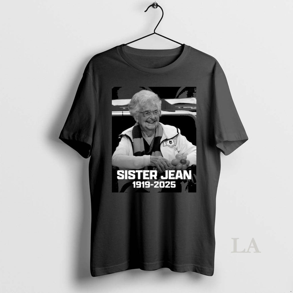 Original Rest In Peace Sister Jean 1919 2025 One Of - Adult & Kids T-Shirts, Sweatshirts & Hoodies apparel design preview 1