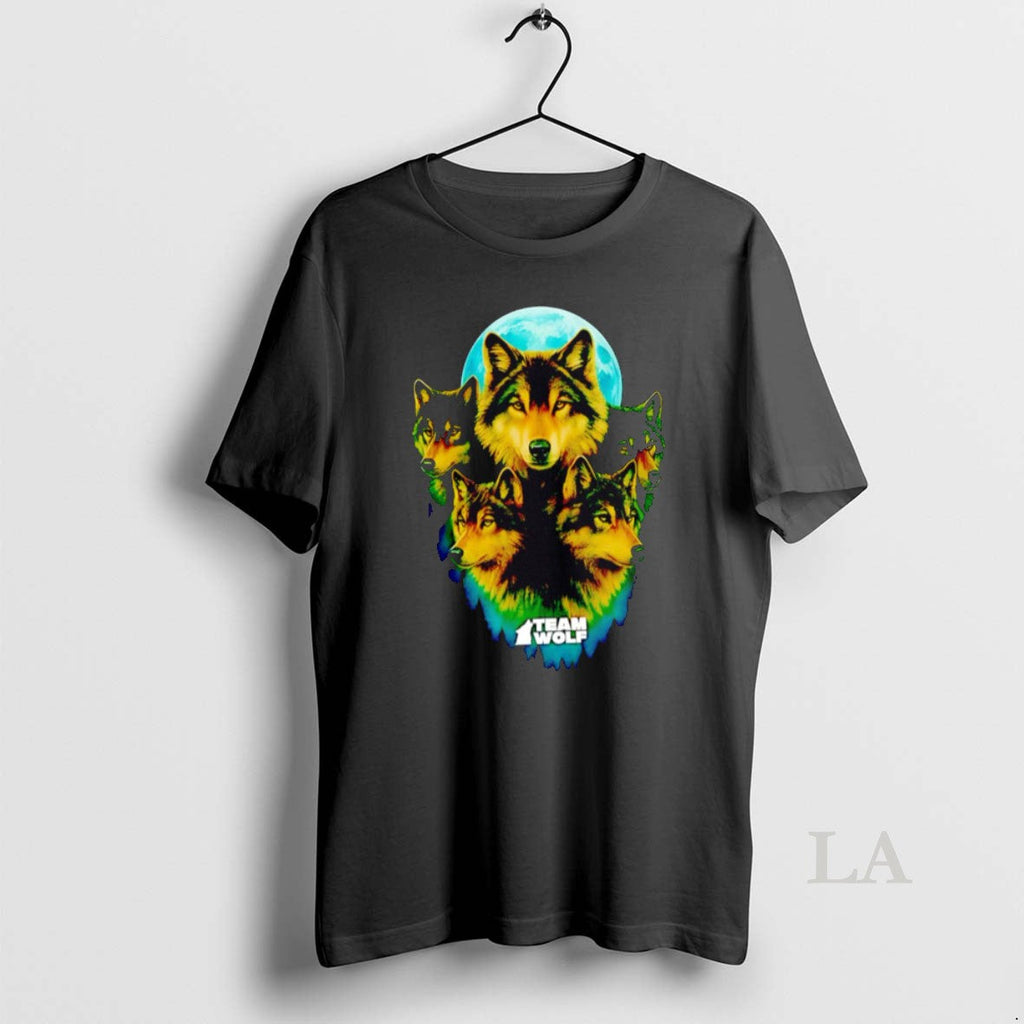 Original Retro Team Wolf Moon - Adult & Kids T-Shirts, Sweatshirts & Hoodies apparel design preview 1