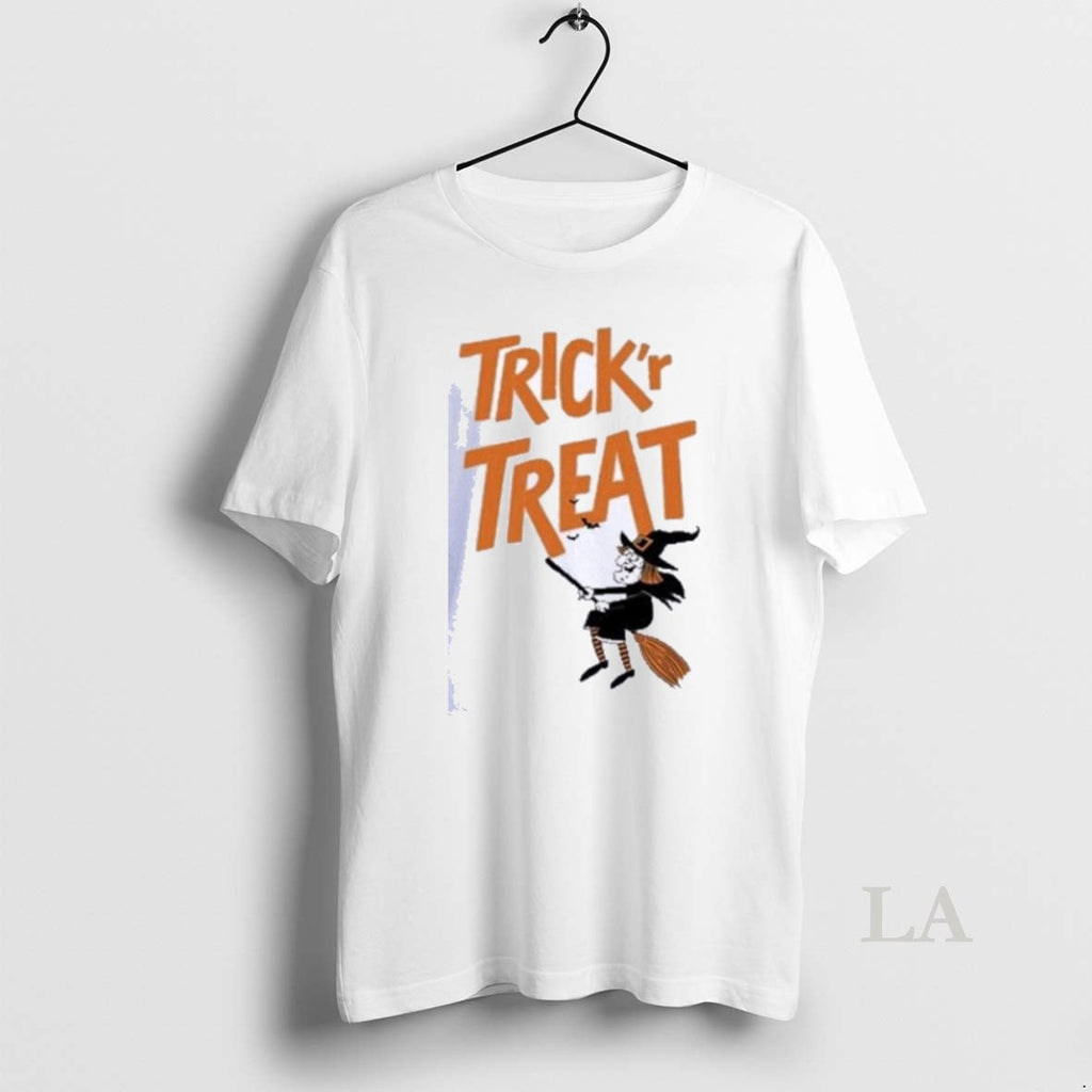 Original Retrokid Trickr Treat Halloween 2025 - Adult & Kids T-Shirts, Sweatshirts & Hoodies apparel design preview 1