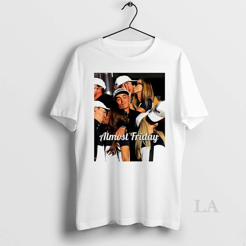 Original Rickie Fowler Ryder Cup Almost Friday - Adult & Kids T-Shirts, Sweatshirts & Hoodies apparel design preview 1
