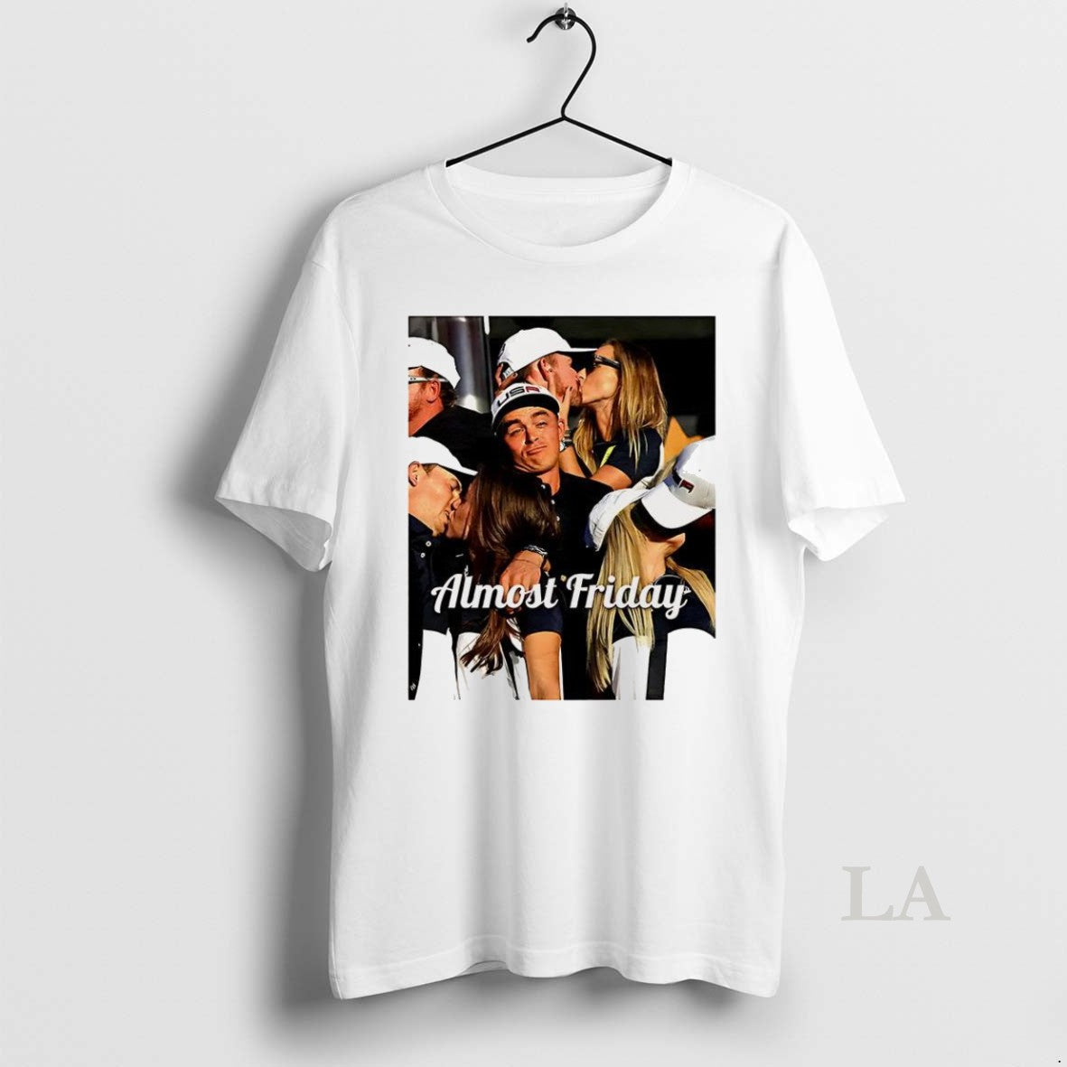 Original Rickie Fowler Ryder Cup Almost Friday - Adult & Kids T-Shirts, Sweatshirts & Hoodies apparel design preview 1