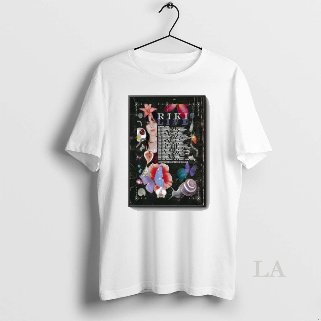Original Riki October 2025 Tour - Adult & Kids T-Shirts, Sweatshirts & Hoodies apparel design preview 1