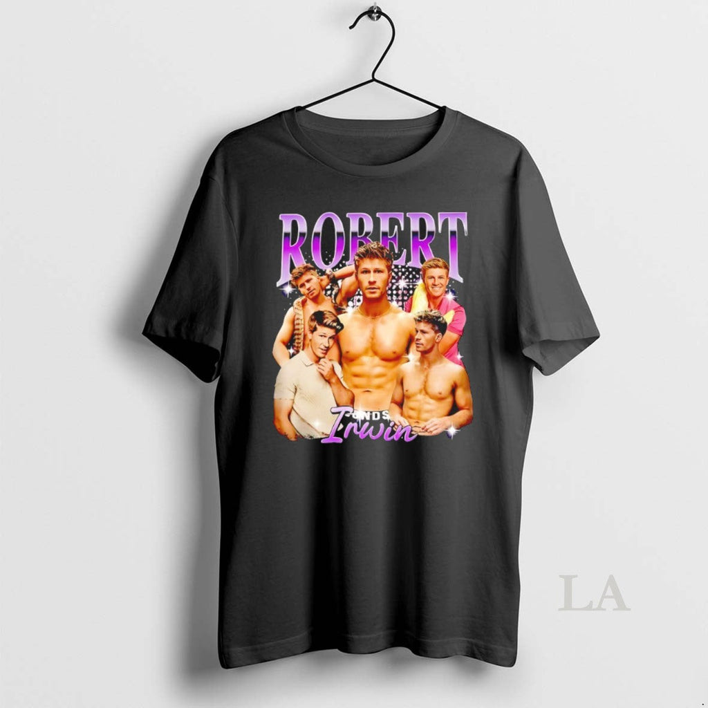 Original Robert Irwin Retro - Adult & Kids T-Shirts, Sweatshirts & Hoodies apparel design preview 1