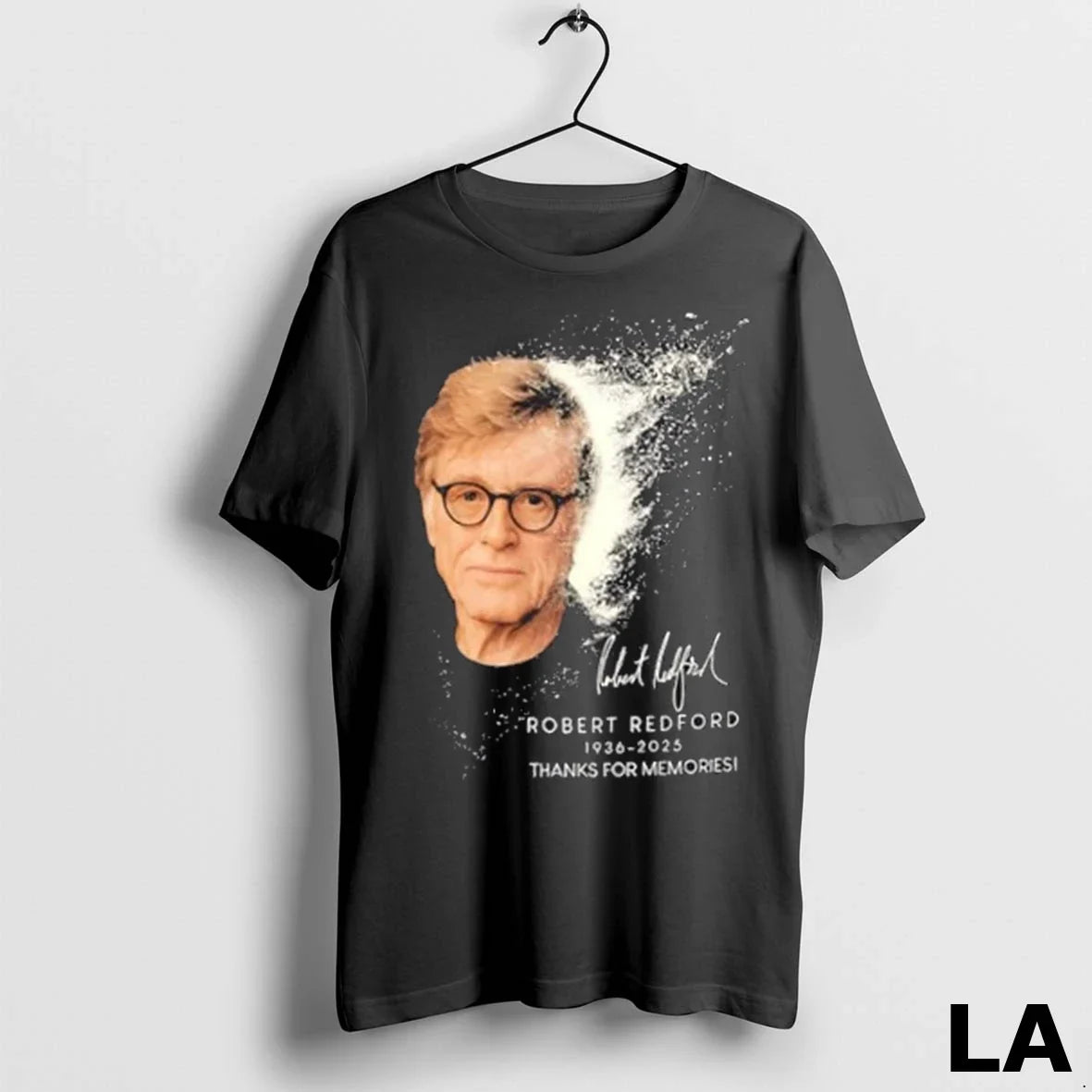 Original Robert Redford 1936 2025 Thanks For Memories - Adult & Kids T-Shirts, Sweatshirts & Hoodies apparel design preview 1