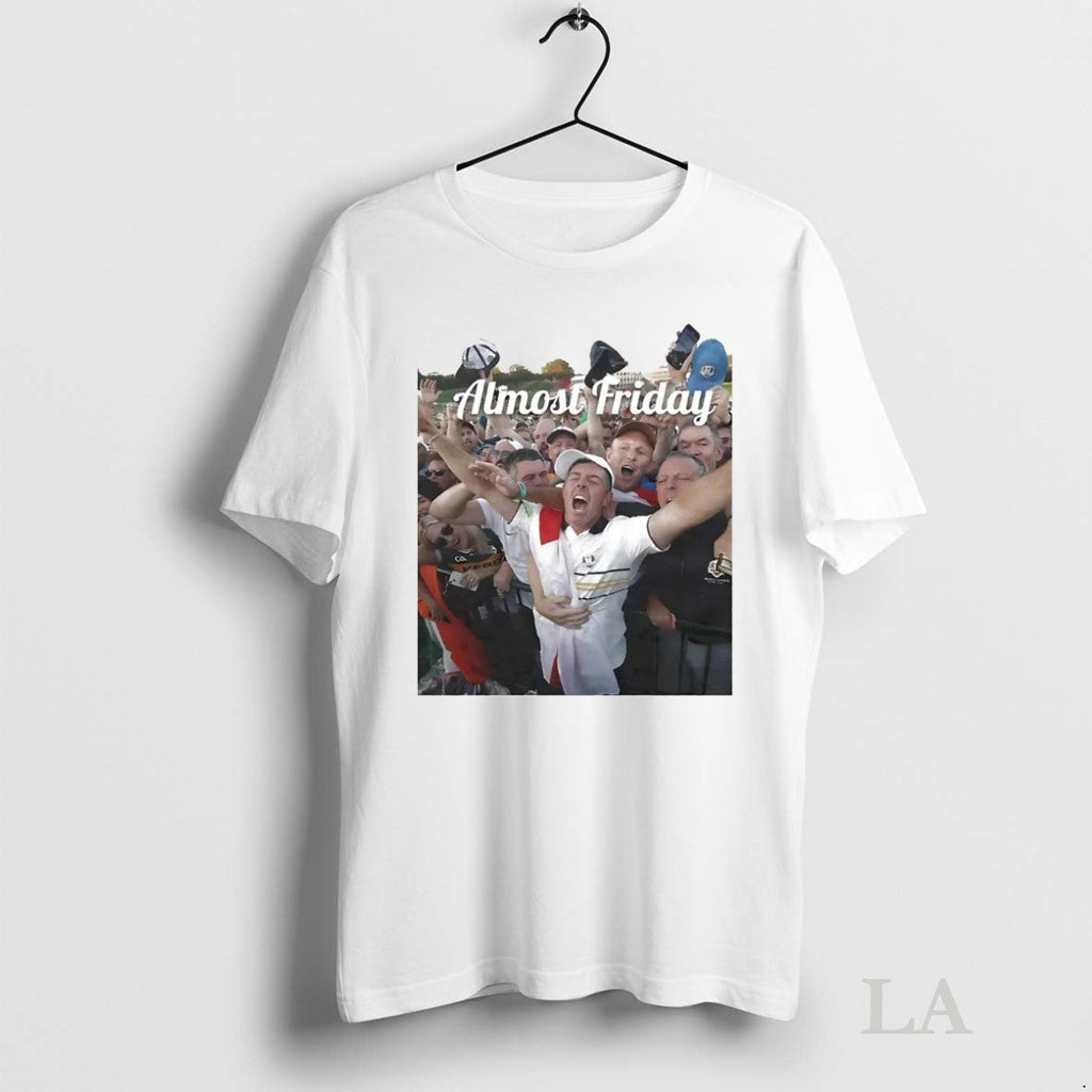 Original Rory Mcilroy Celebration 2025 Ryder Cup - Adult & Kids T-Shirts, Sweatshirts & Hoodies apparel design preview 1