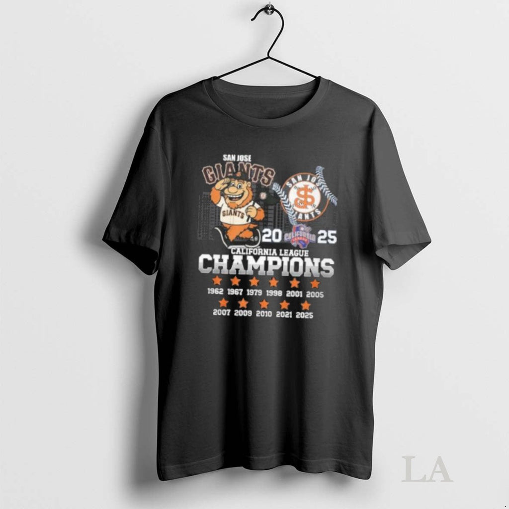 Original San Jose Giants Mascot 2025 California - Adult & Kids T-Shirts, Sweatshirts & Hoodies apparel design preview 1